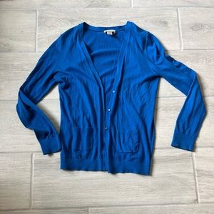 Royal Blue Cardigan